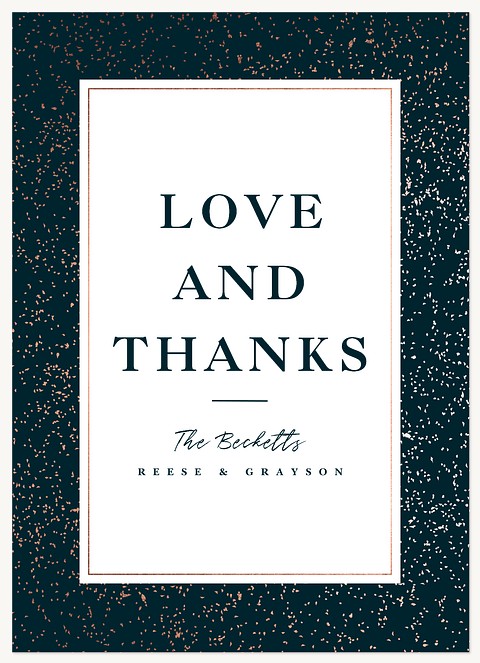 Gilded Flecks Thank You Cards 