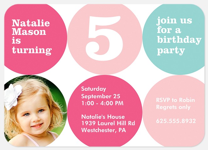 Bounce & Play Kids' Birthday Invitations