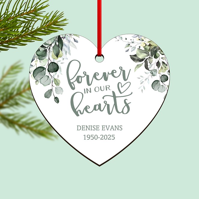 Forever Custom Ornaments