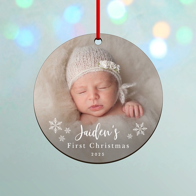 Little Snow Custom Ornaments