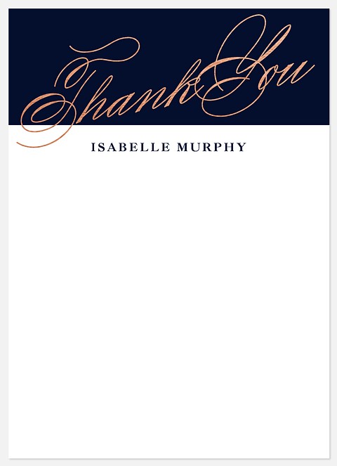 Posh Gratitude Thank You Cards 