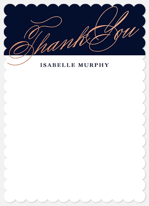 Posh Gratitude Thank You Cards 