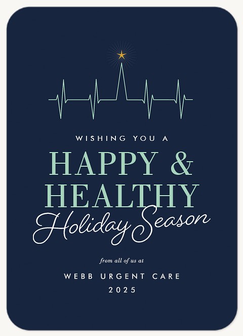 Holiday Heartbeat Business Holiday Cards