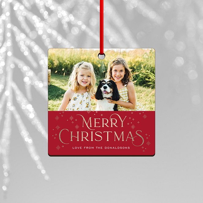 Vintage Luster Custom Ornaments