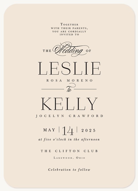 Enduring Wedding Invitations
