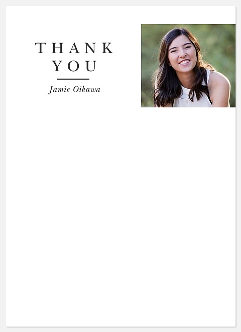 Candid Thank You Thank You Cards 