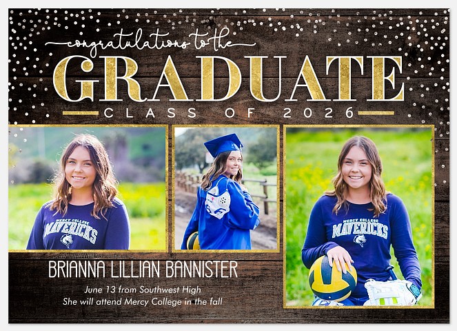 Spirited Graduate Graduation Cards