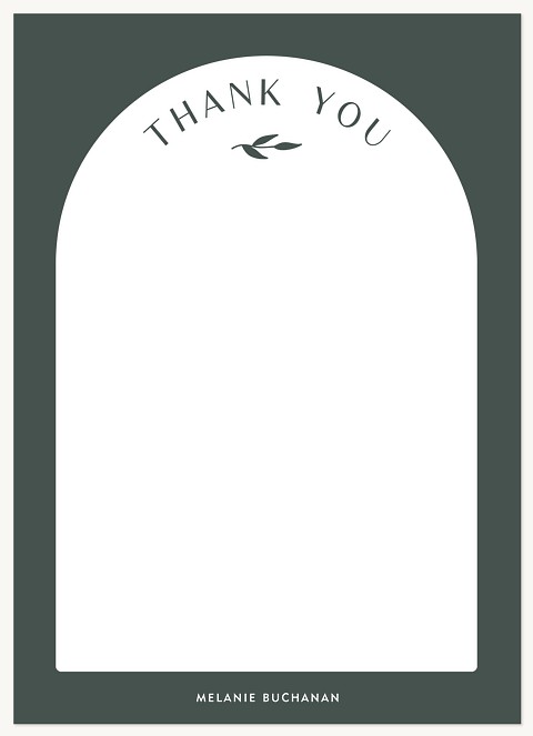 Classic Arch Thank You Cards 