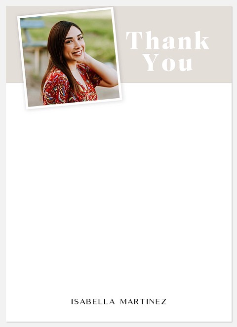 Minimalist Gratitude Thank You Cards 