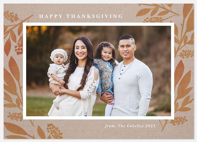Autumnal Thanksgiving Cards
