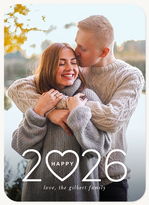 Happy Year Personalized Holiday Cards