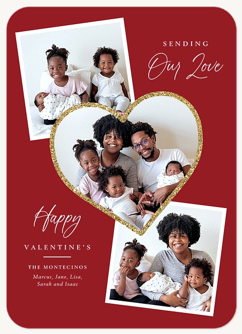 Sparkle Trio Valentines Cards