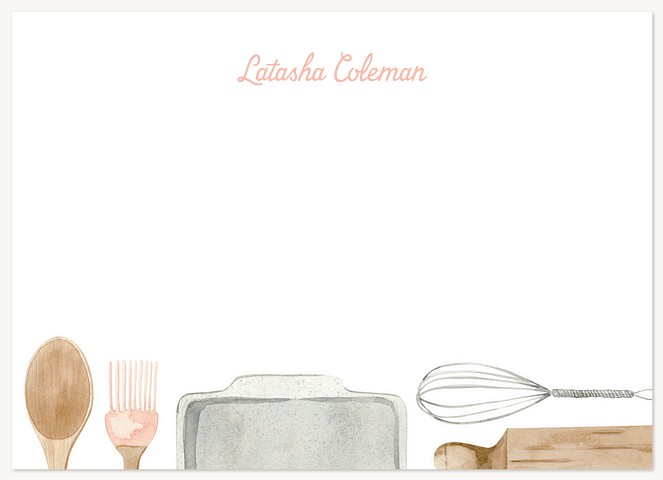 Kitchen Note Stationery