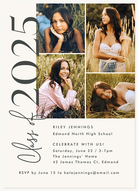 Contemporary Charm Graduation Cards