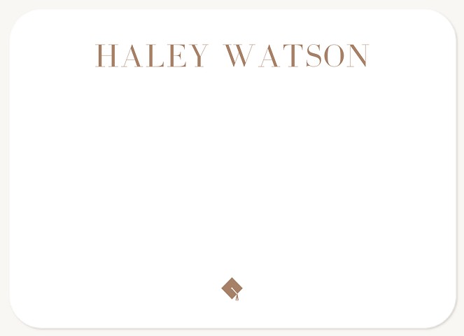 Tiny Tassel Thank You Cards 