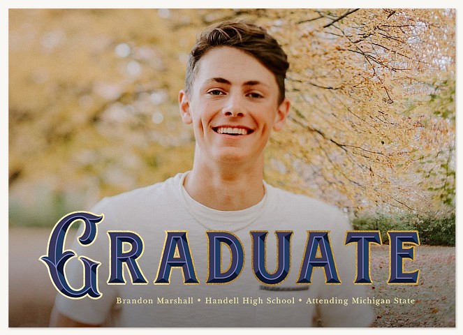 Chiseled Greeting Graduation Cards