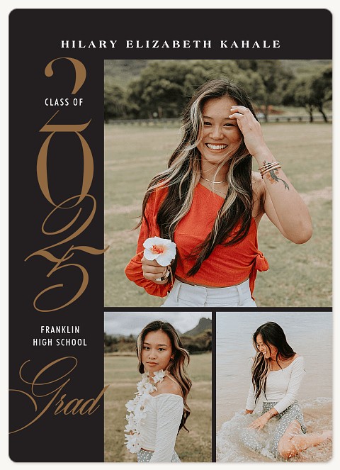 Scripted Year Graduation Cards
