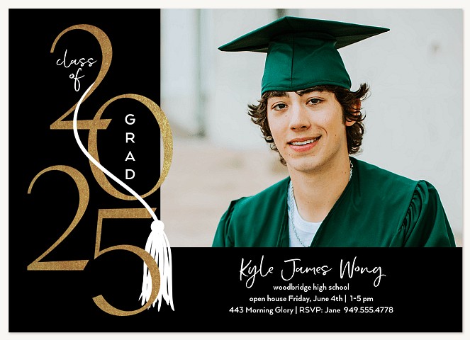 Treasured Tassel Graduation Invitations
