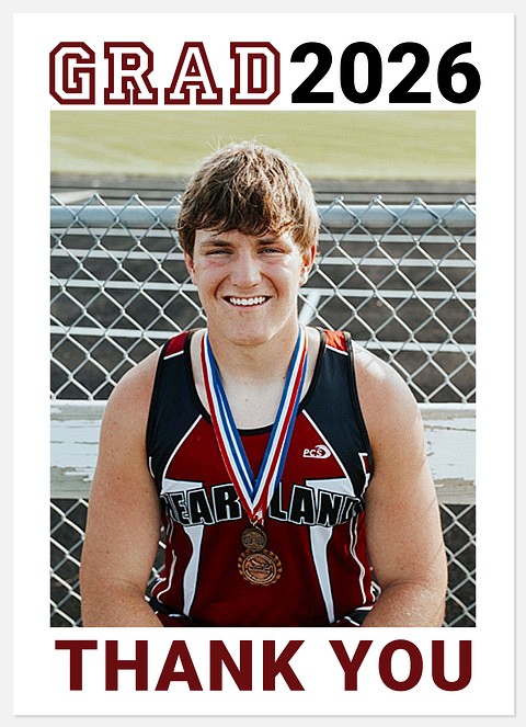 Grad Letters Thank You Cards 