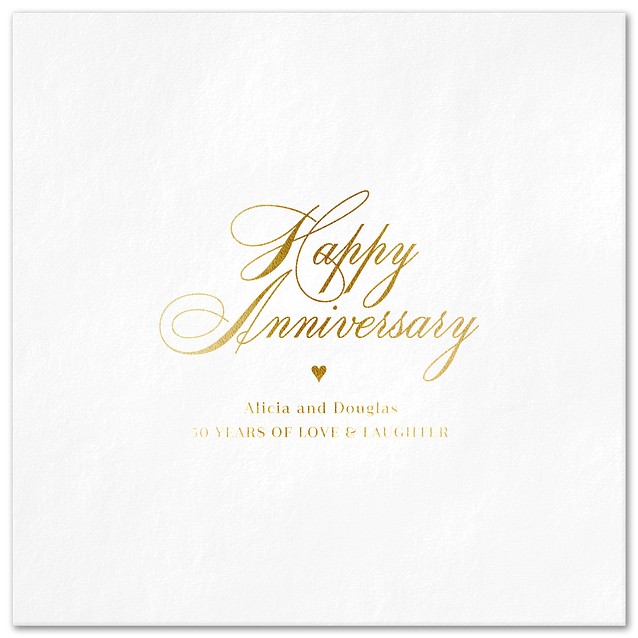 Tradtional Lettering Custom Napkins