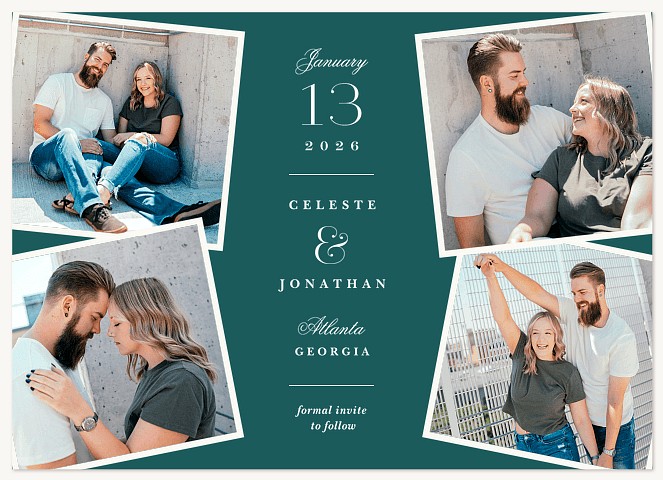 Framed Memories Save the Date Cards