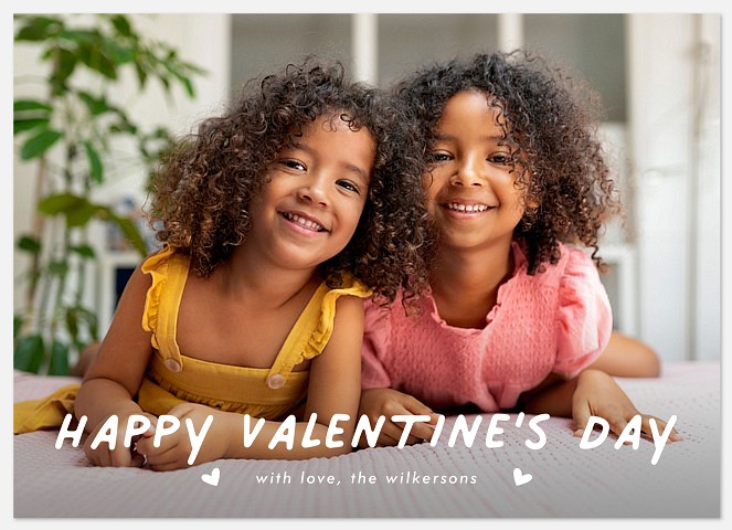 Modern Love Valentine Photo Cards