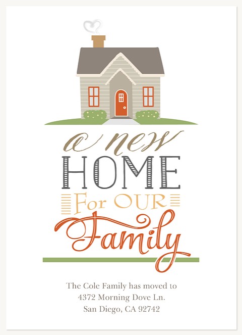 Charming Life Moving Announcements