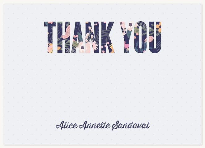 Boho Thank You Graduation Thank You Cards