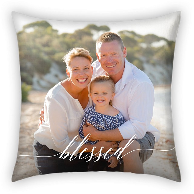 Scripted Blessing Custom Pillows