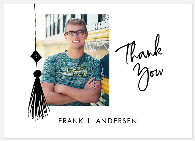Tassel & Thanks Thank You Cards 