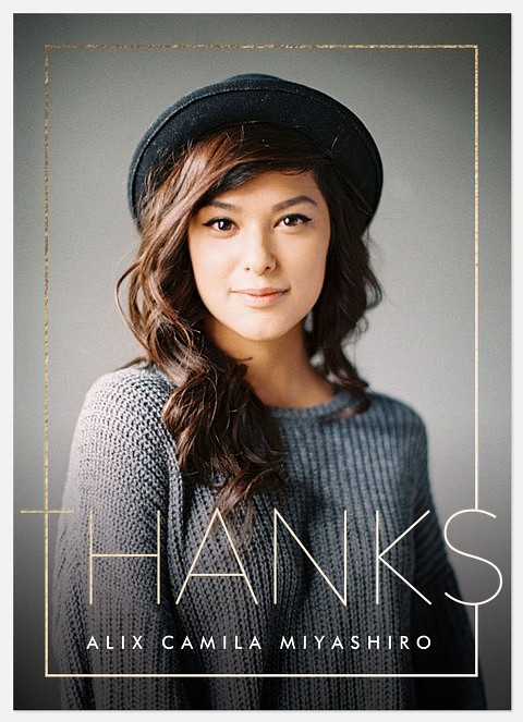 Interlocking Thank You Cards 