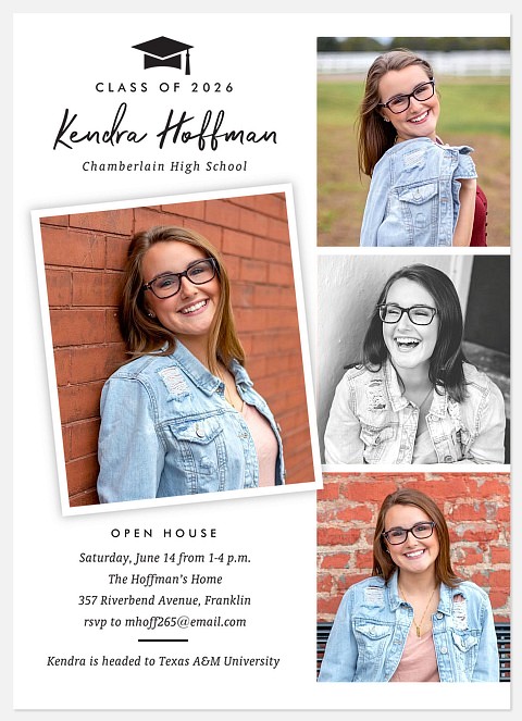 Collegiate Snapshots Graduation Cards