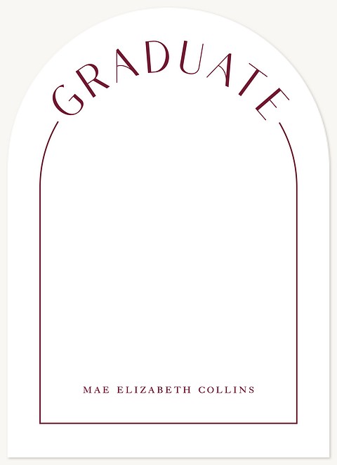 Grad Arch Thank You Cards 
