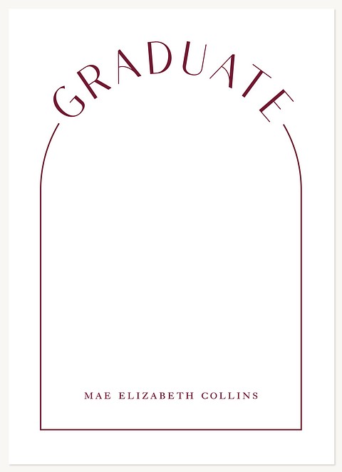 Grad Arch Thank You Cards 