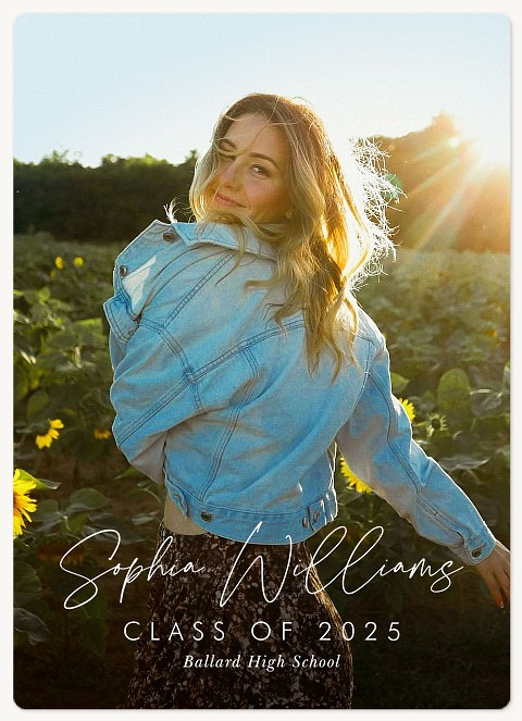 Sweet Script Graduation Cards