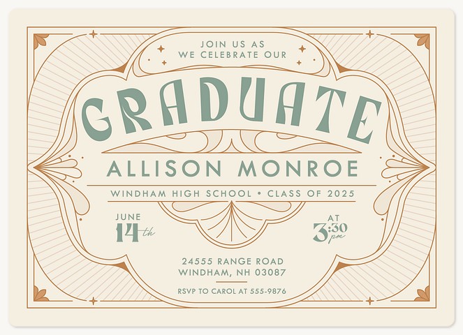 Deco Delight Graduation Cards