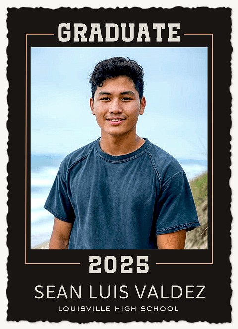 Mod Frame Graduation Cards