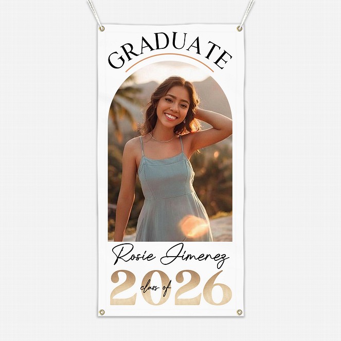 Grad Arch Photo Banner  Graduation Banners