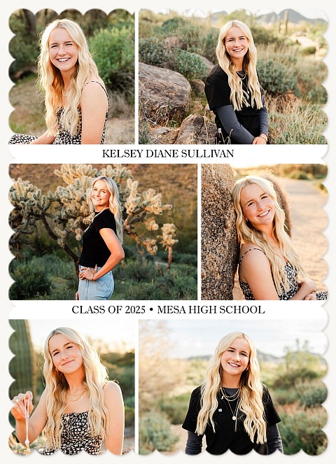 Minimal Collage Graduation Cards