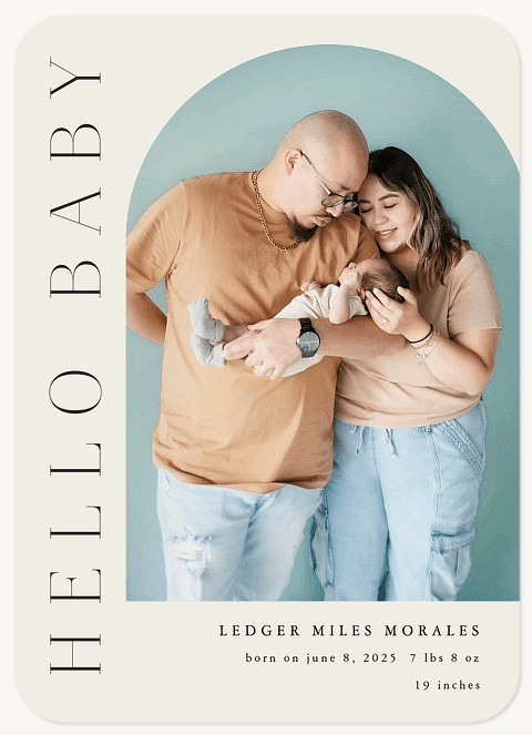 Hello Baby Baby Announcements