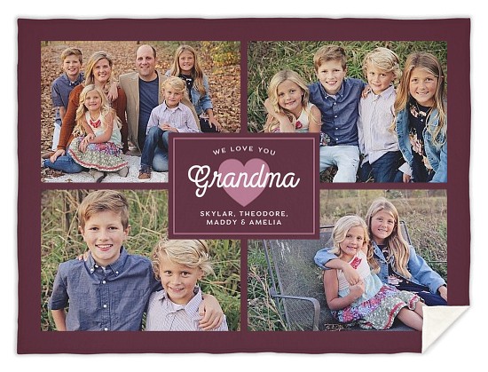 We Love You Custom Blankets