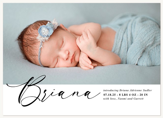 Horizon Baby Announcements