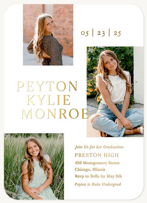 Simply Modern Graduation Cards