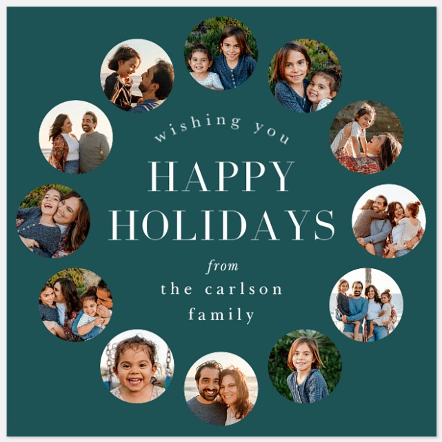 Circle of Joy Holiday Photo Cards