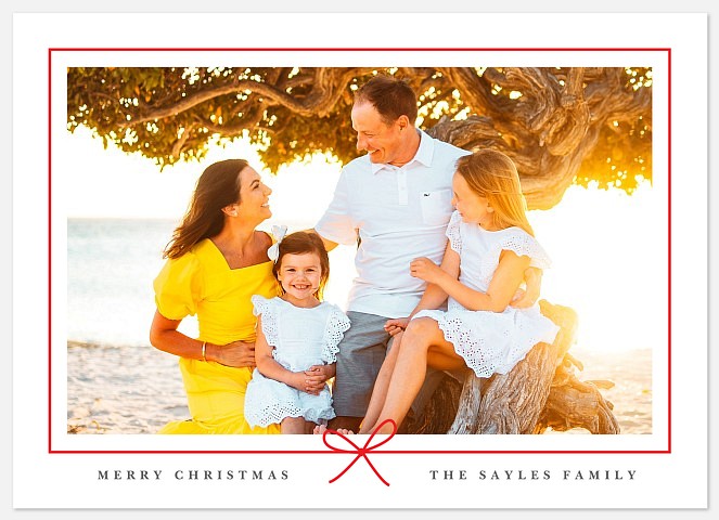 Giftwrapped Holiday Photo Cards