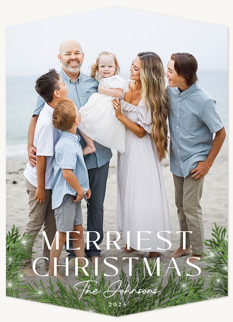 Fir Real Personalized Holiday Cards