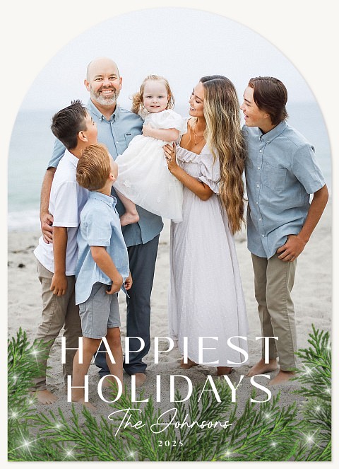 Fir Real Personalized Holiday Cards