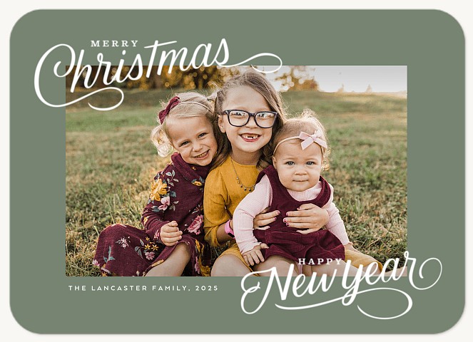 Double Greetings Christmas Cards