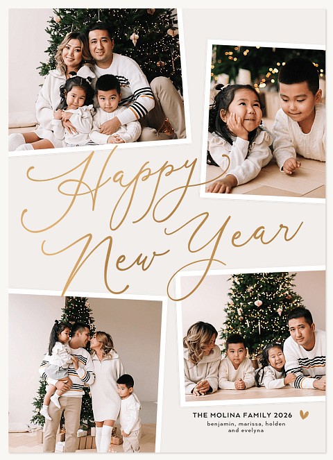 Festive Scatter Personalized Holiday Cards