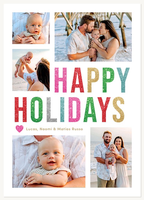 Big Holidays Personalized Holiday Cards